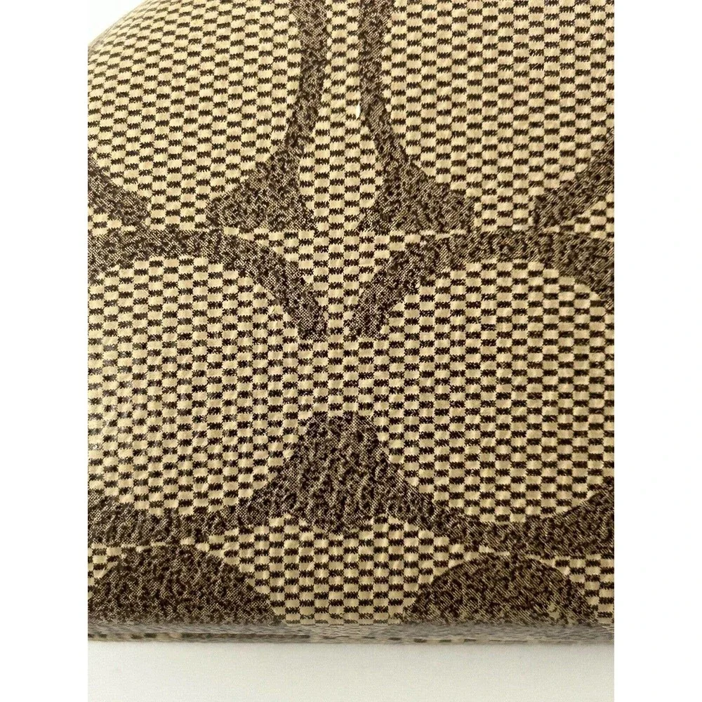 Coach Signature C Monogram Tan Brown Hard Clamshell Eye Glasses Sunglasses Case - Picture 10 of 11